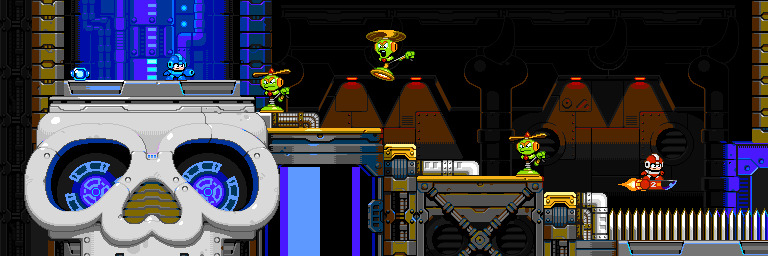 Megaman II Redrawn - Wily Castle Stage 2